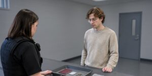 Man at custody with passport facing questions about drugs and immigration status
